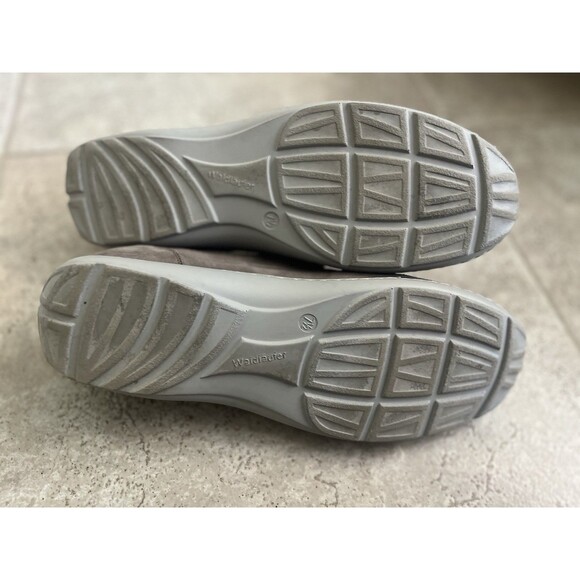 Waldlaufer Eyelet Dark Beige Leather Slip On Shoe Strap Size 7.5 - Picture 7 of 10